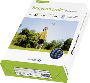 Papyrus 88031811 Recycling-Druckerpapier Recyconomic 80 g//m² 500 Blatt A4